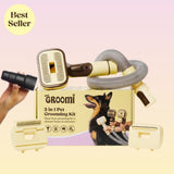 GROOMI 3-In-1 Vacuum Brush