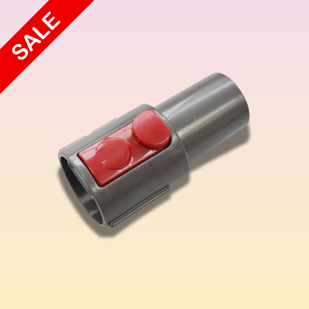 THE GROOMI: Dyson Big Ball Adapter — vacuum adapter for GROOMI 3-in-1 Pet Brush, fits Dyson Big Ball models, secure connector, converts oval/rectangular to round 32–45mm, easy install, durable, ensures compatibility, mess-free de-shedding, dog grooming accessory.