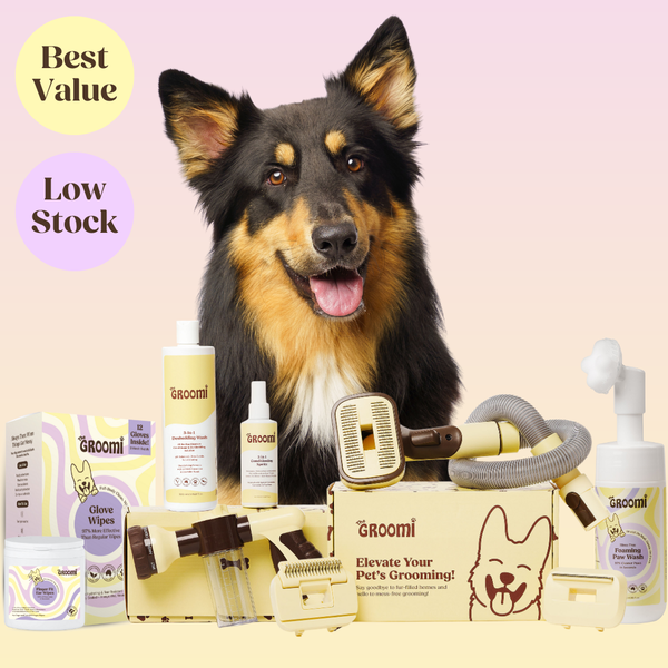 Ultimate GROOMI™ Bundle: Wash Brush Grooming for Dogs Cat