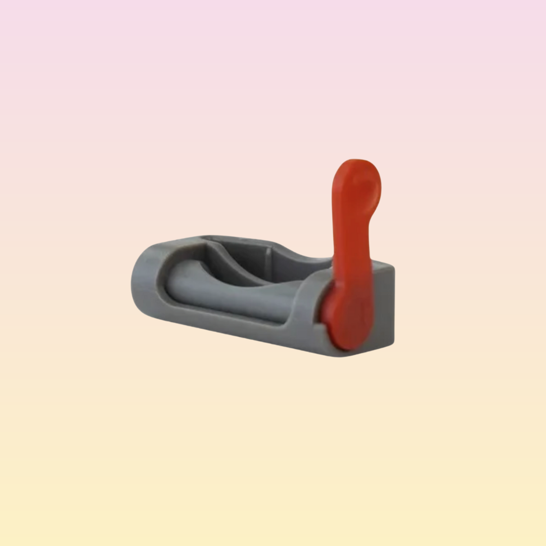 THE GROOMI: Trigger Lock for Dyson Vacuums — hands-free power trigger clip, compatible with Dyson V7 V8 V10 V11 V12 V15, holds trigger on for continuous suction, easy install, durable ABS, reduces hand fatigue, ideal for grooming with GROOMI 3-in-1 brush.
